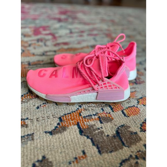 Adidas NMD Human Race Trail x Pharrell Sun Calm 2019 - Size 8.5 - Picture 7 of 13